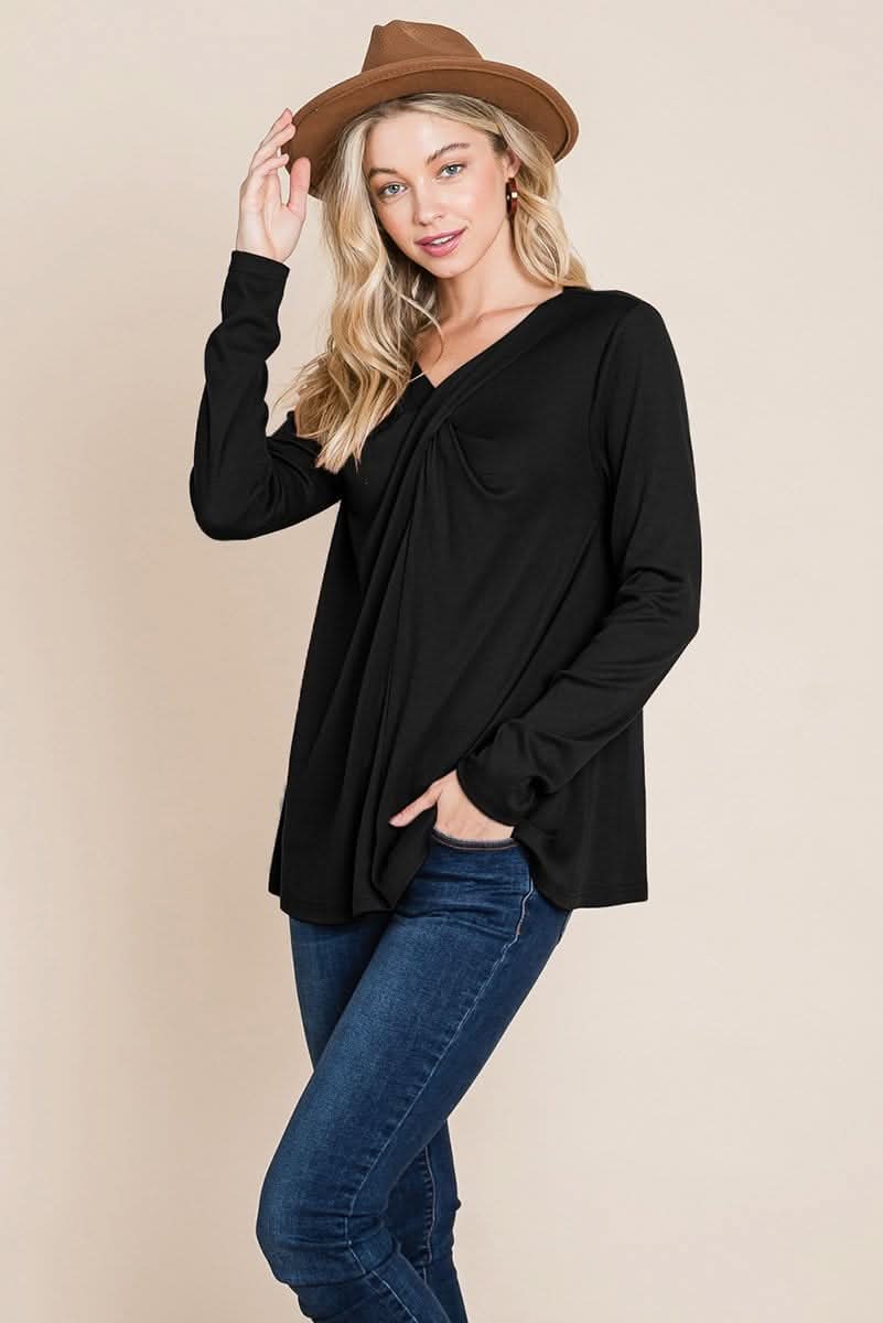 Fold knotted Twist Sweatshirts - Wear and Wander