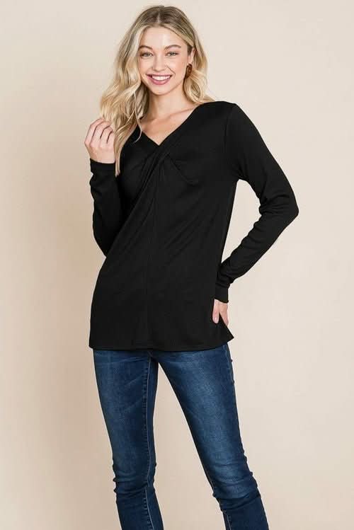 Fold knotted Twist Sweatshirts - Wear and Wander