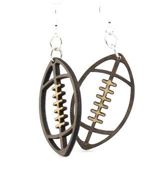 Footballs Earrings # 1340 - Wear and Wander