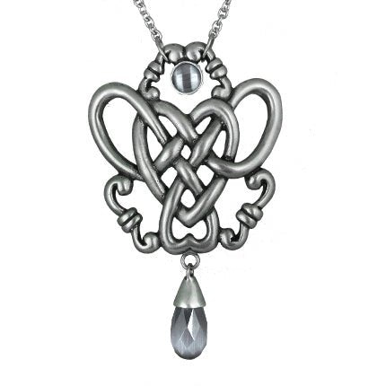 Forget Me Knot - Knot with Stones Necklace - Wear and Wander