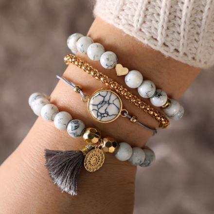 Four Piece Bracelet Set - Wear and Wander