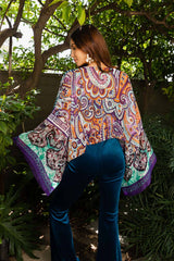 Free Spirit Boho Tie Front Wrap w/ Armholes - Wear and Wander