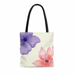 Fresh Floral Print Beach Shopper Tote Bag Medium - Wear n Wander