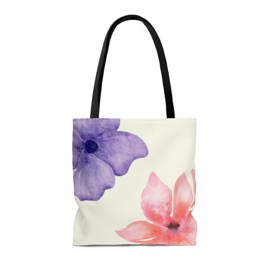 Fresh Floral Print Beach Shopper Tote Bag Medium - Wear n Wander