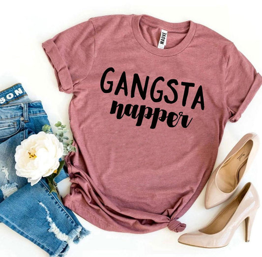 Gangsta Napper T-shirt - Wear and Wander