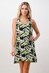 Geometric Racerback A - Line Dress - Wear and Wander