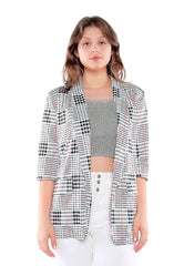 Glaze Print Semi Casual Blazer - Wear and Wander