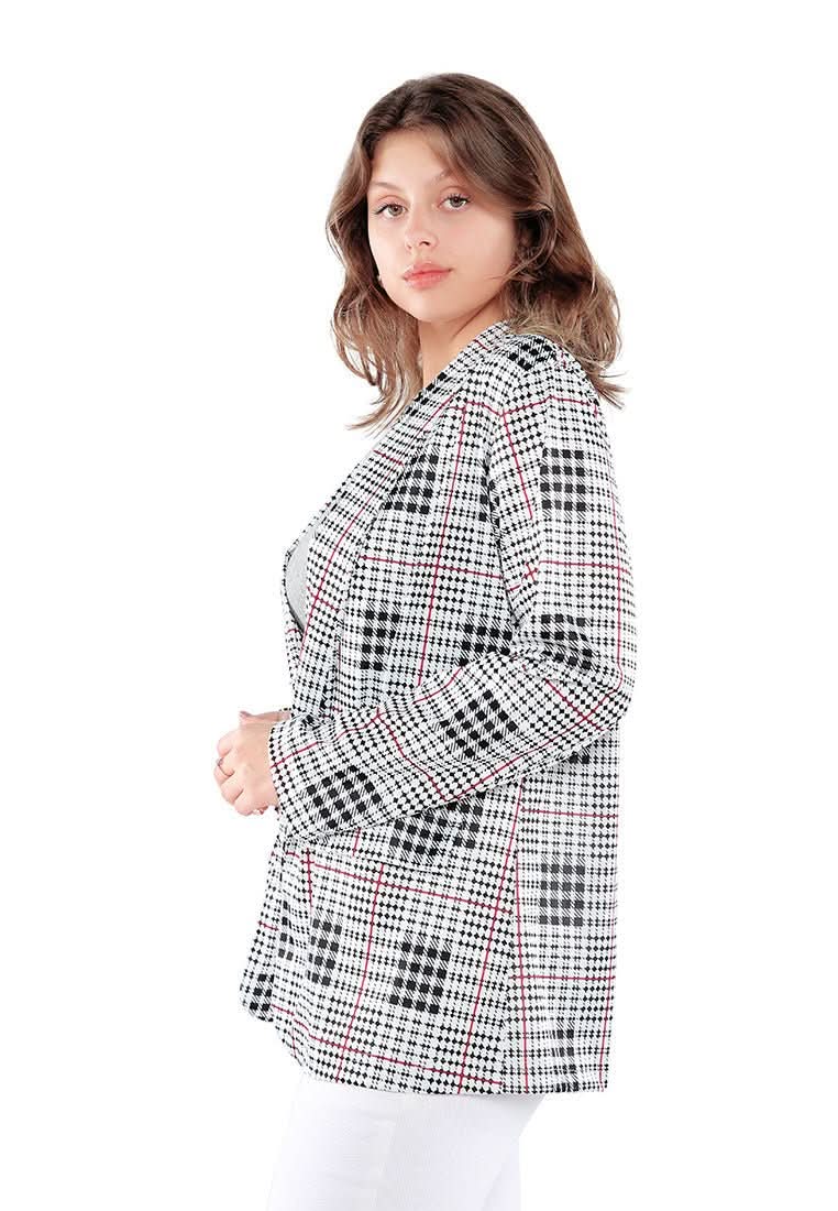 Glaze Print Semi Casual Blazer - Wear and Wander