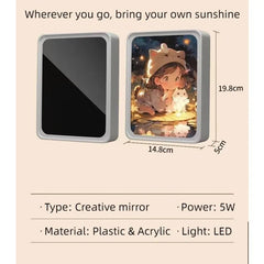 GlowMoment™ Personalized Light & Mirror ✨🖼️ - Wear n Wander