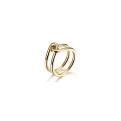 Gold Love Knot Ring - Wear and Wander