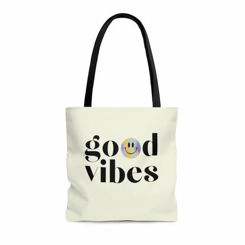 Good Vibes Beach Shopper Tote Bag Medium - Wear n Wander