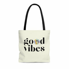 Good Vibes Beach Shopper Tote Bag Medium - Wear n Wander