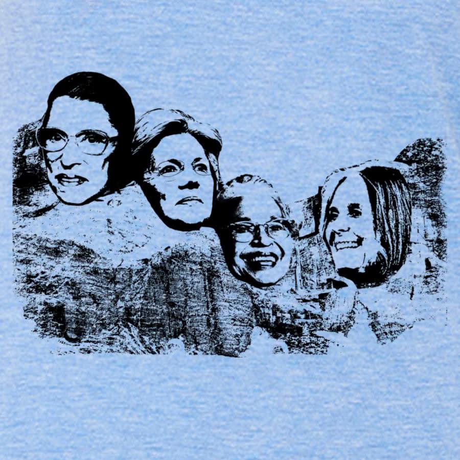 Great American Women on Mt Rushmore - Wear and Wander