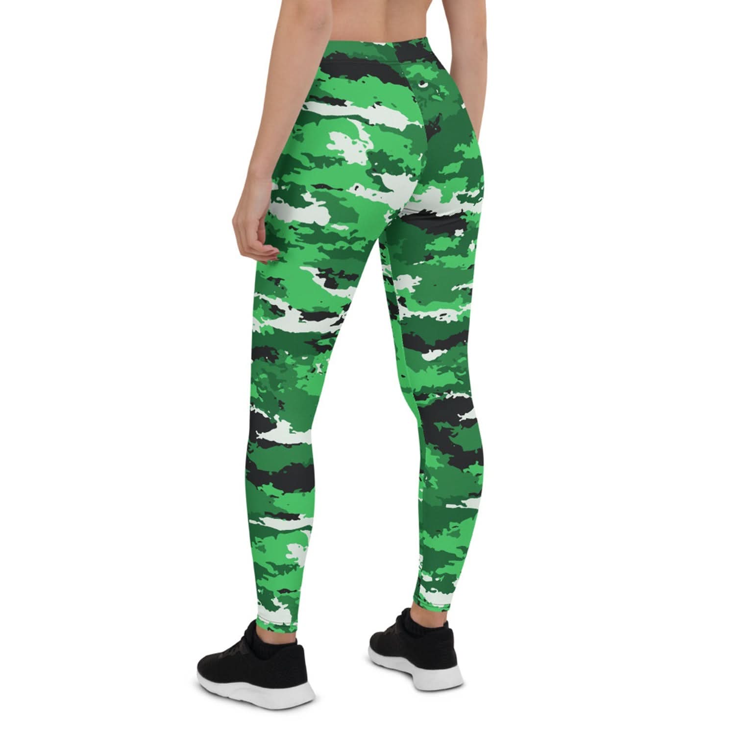 Green Camo Leggings for Women - Wear and Wander