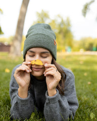 HAAKWEAR Knit Cuffed Beanie - Forest Green - Wear and Wander