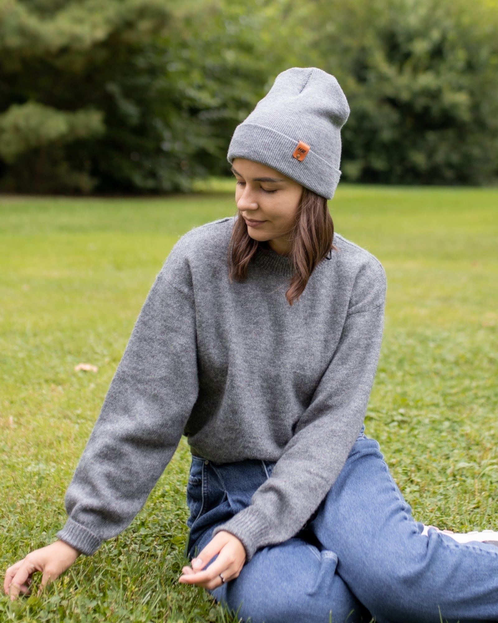 HAAKWEAR Knit Cuffed Beanie - Koala Gray - Wear and Wander