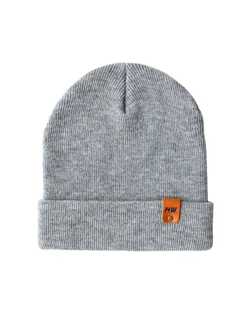 HAAKWEAR Knit Cuffed Beanie - Koala Gray - Wear and Wander