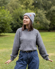 HAAKWEAR Knit Cuffed Beanie - Koala Gray - Wear and Wander