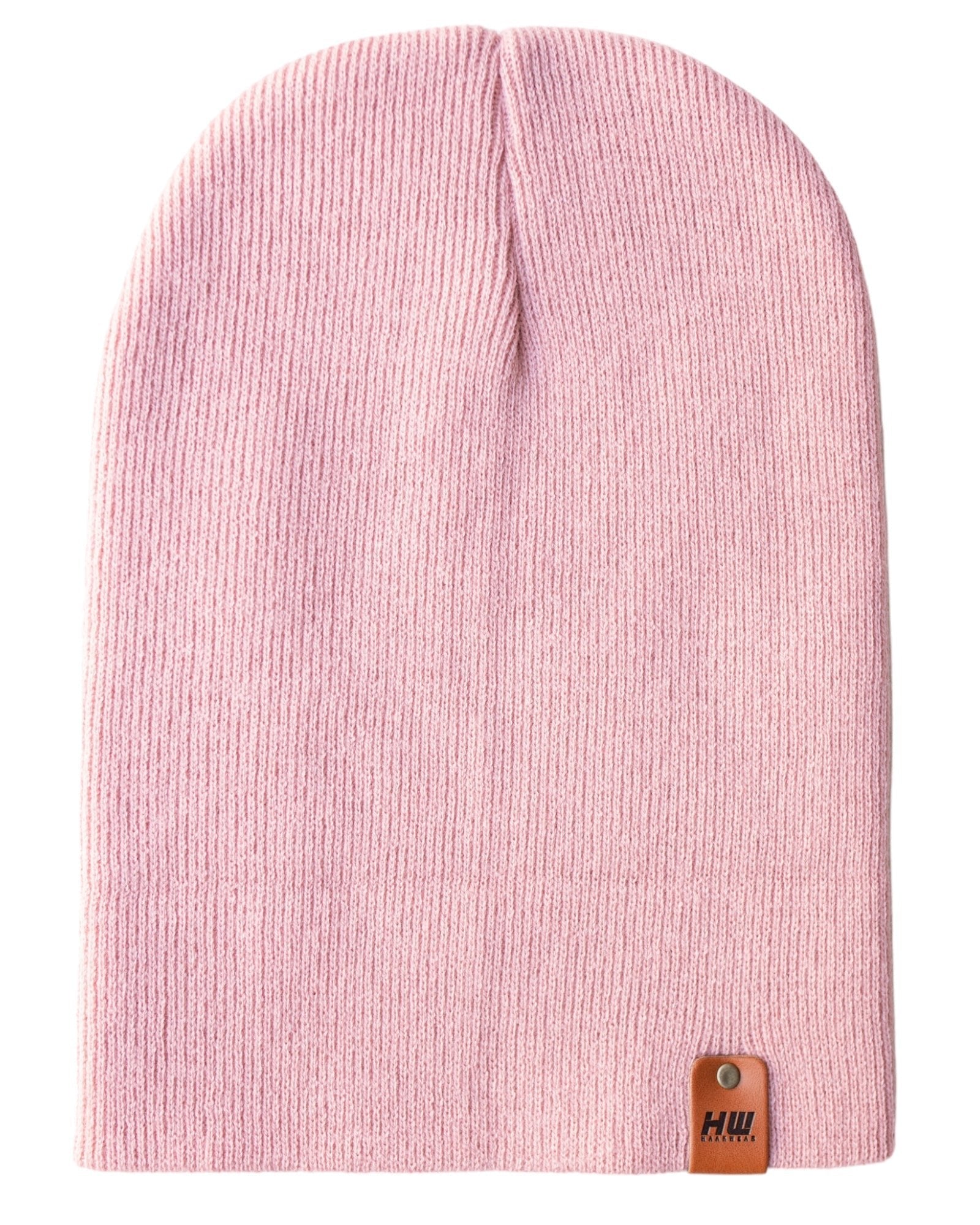 HAAKWEAR Knit Cuffed Beanie - Pearl Pink - Wear and Wander