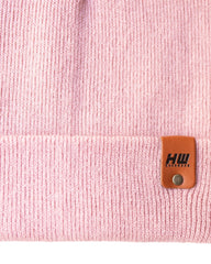 HAAKWEAR Knit Cuffed Beanie - Pearl Pink - Wear and Wander