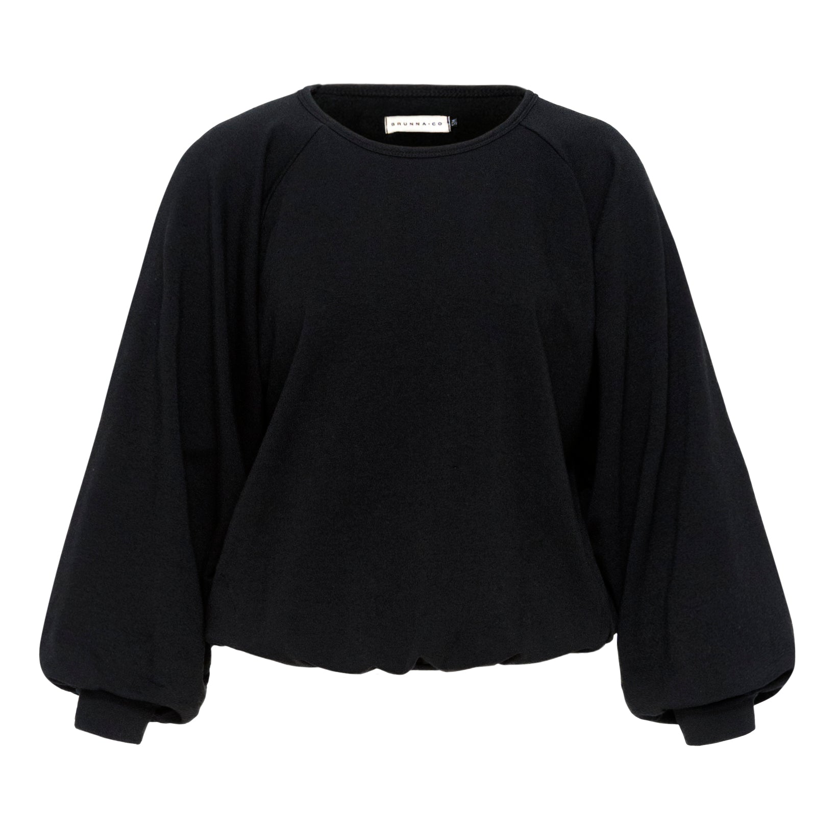 HALEY Bamboo Fleece Sweaters, in Black - Wear and Wander