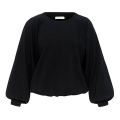 HALEY Bamboo Fleece Sweaters, in Black - Wear and Wander