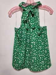 Halter Neck Sleeveless Top with Abstract Print - Wear and Wander