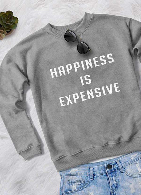 HAPPINESS WOMEN SWEAT SHIRT - Wear and Wander