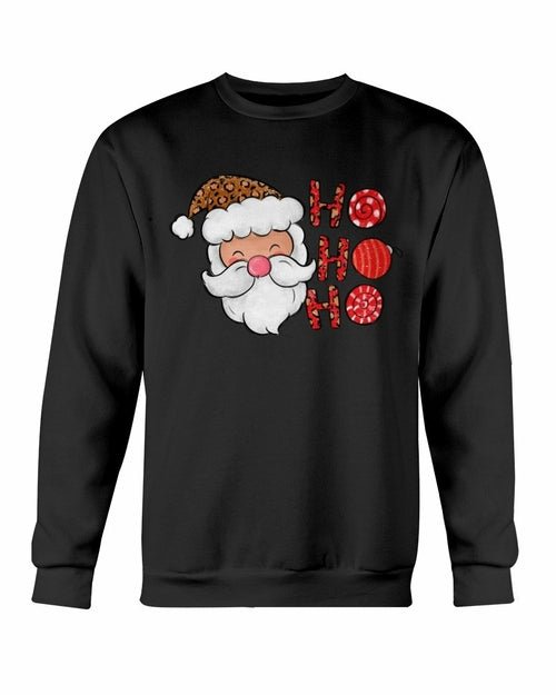 HO HO HO Santa Christmas Sweatshirt - Wear and Wander