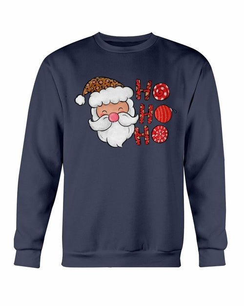 HO HO HO Santa Christmas Sweatshirt - Wear and Wander