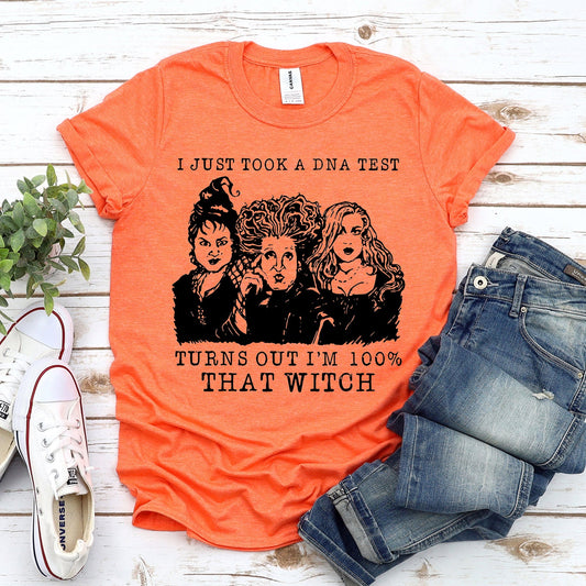 I'm 100 Percent That Witch Halloween T-shirt - Wear and Wander