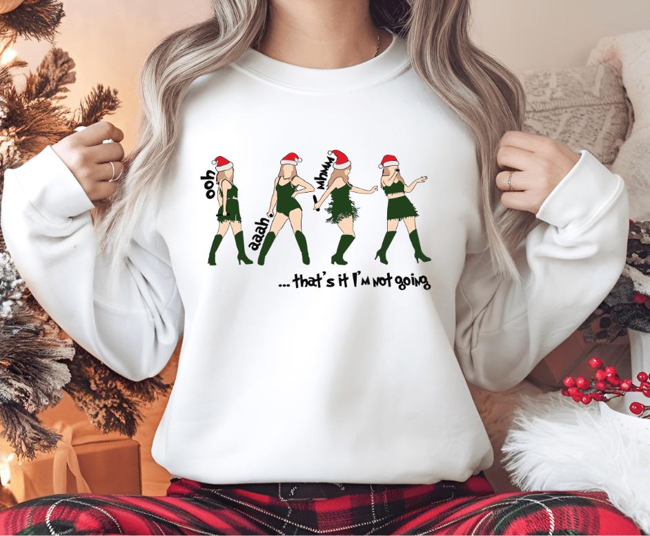 I'm not Going Sweatshirt - Wear and Wander