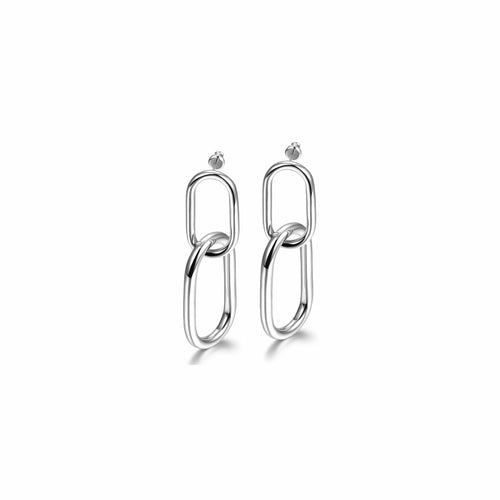 Interlocking Hoop Earrings - Wear and Wander