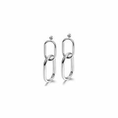 Interlocking Hoop Earrings - Wear and Wander