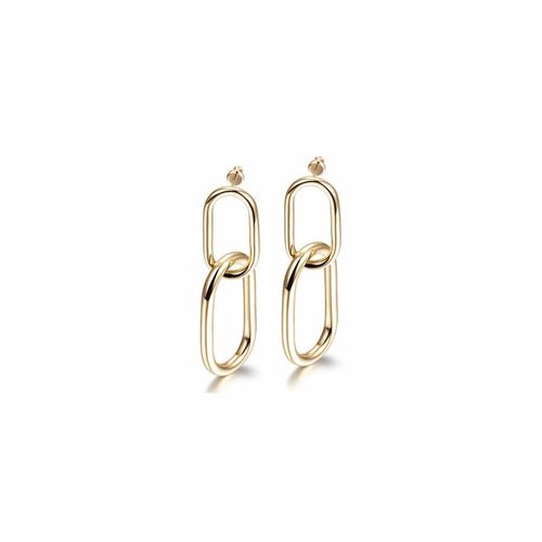 Interlocking Hoop Earrings - Wear and Wander