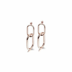 Interlocking Hoop Earrings - Wear and Wander