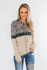 Into the Jungle Color Block Hoodie - Wear and Wander