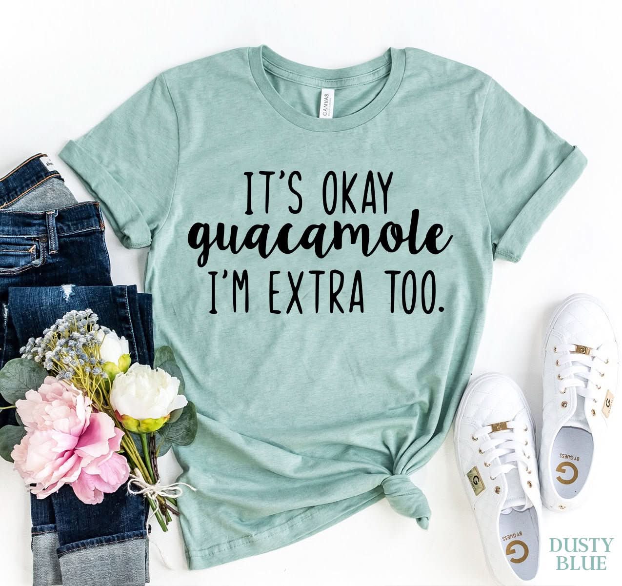 It's ok Guacamole T-shirt - Wear and Wander