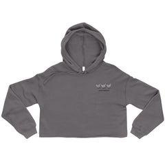 Jacki Easlick Three Chickens Crop Hoodie - Wear and Wander