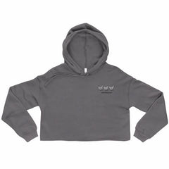 Jacki Easlick Three Chickens Crop Hoodie - Wear and Wander