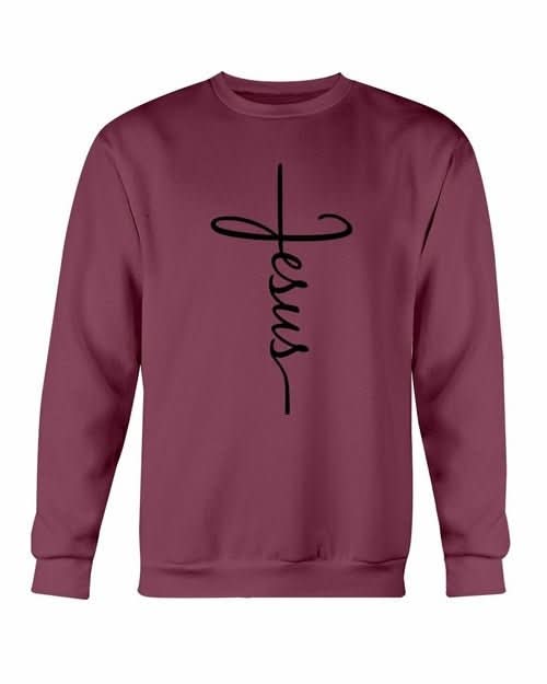 Jesus Sweatshirt - Wear and Wander