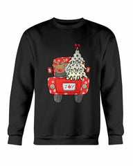Joy Christmas Tree Truck Sweatshirt - Wear and Wander