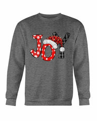 Joy Santa Christmas Sweatshirt - Wear and Wander