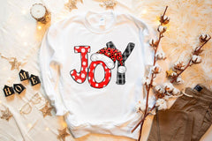 Joy Santa Christmas Sweatshirt - Wear and Wander