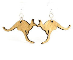 Kangaroo Earrings # 1011 - Wear and Wander