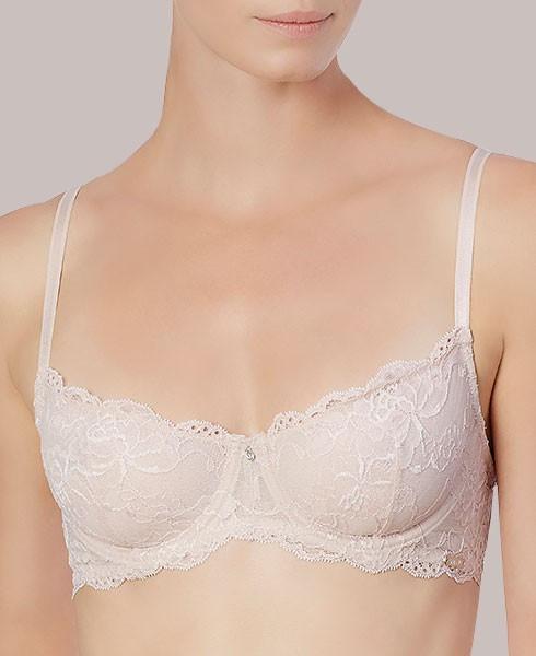 Lace Demi Cup Bra Montelle Intimates Flirt - Wear and Wander