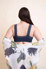 Lace Trim Padded Bralette Plus - Wear and Wander