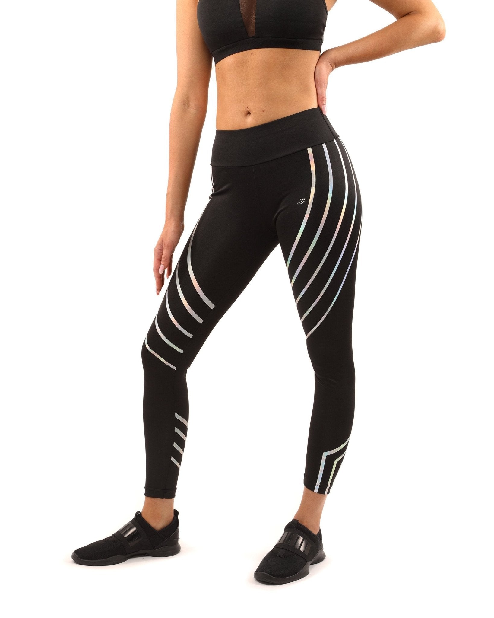 Laguna Set - Leggings & Sports Bra - Black - Wear and Wander