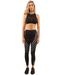 Laguna Set - Leggings & Sports Bra - Black - Wear and Wander