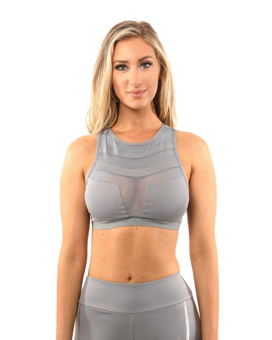 Laguna Sports Bra - Grey - Wear and Wander